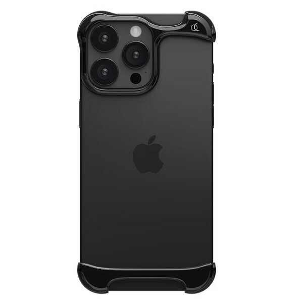 Arc iPhone 16 Pro Arc Pulse アルミバンパー チタニウム オニキスブラック プレミアム # AC27462i16PR アーク (スマホケース・カバー)