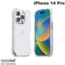  araree iPhone 14 Pro ソフトクリアケース FLEXIELD クリア # AR24680i14P アラリー (スマホケース・カバー)