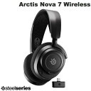 【マラソン★1,000円OFFクーポン配布中】 SteelSeries Arctis Nova 7 Wireless 有線 / 2.4GHz / Bluetooth 5.0 両対応 ゲーミングヘッドホン # 61553J スティールシリーズ (無線 ヘッドホン) マイク付き