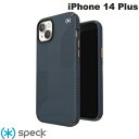 [lR|X] Speck Products iPhone 14 Plus Presidio2 Grip R ϏՌP[X Charcoal Grey # 150116-3068 XybNv_Nc (X}zP[XEJo[)