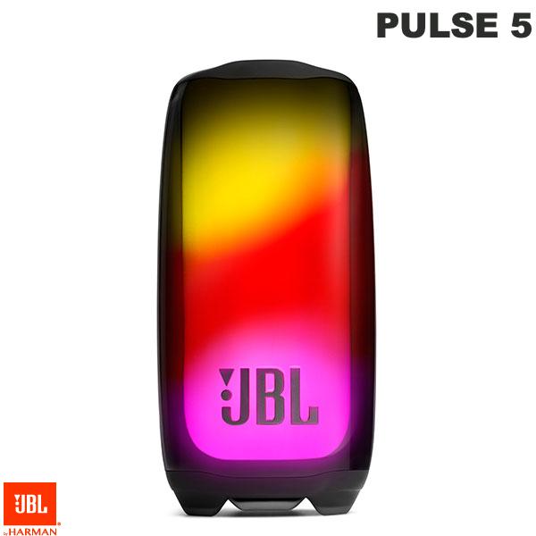 【あす楽】 JBL PULSE 5 ライティング機能搭載 IP67 防塵防水 Bluetooth 5.3 ワイヤレス スピーカー ブラック JBLPULSE5BLK ジェービーエル (Bluetooth接続スピーカー ) パルス 光る LED イルミネーション 低音 お風呂