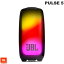 【あす楽】 【マラソン★2,000円OFFクーポン配布中】 JBL PULSE 5 ライティング機能搭載 IP67 防塵防水 Bluetooth 5.3 ワイヤレス スピーカー ブラック # JBLPULSE5BLK ジェービーエル (Bluetooth接続スピーカー ) パルス 光る LED イルミネーション 低音 お風呂