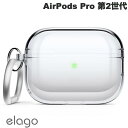 elago AirPods Pro 2 CLEAR HANG CASE Jrit Clear # EL_A2PCSTPHR_CL GS (AirPods ProP[X)