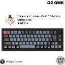 Keychron Q2 QMK J[{ubN Mac{z L eL[X zbgXbv Gateron G Pro  70L[ RGBCg JX^JjJL[{[h muo[W # Q2-M3-JIS L[N (L[{[h)