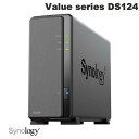 Synology DiskStation 1ベイNASキット Value series DS124 # DS124 シノロジー