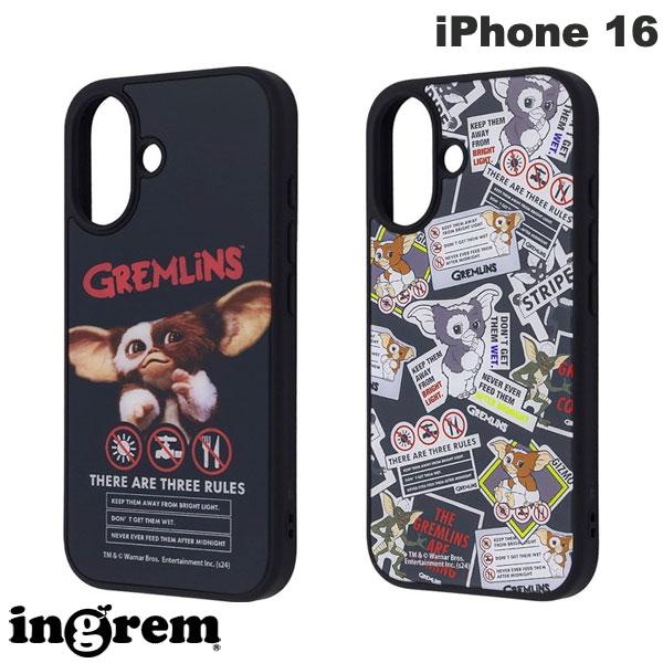 iPhone16 케이스 그렘린 ingrem iPhone 16 그렘린 maru 충격 흡수 범퍼 하이브리드 케이스 잉글렘 (스마트폰 케이스 커버)