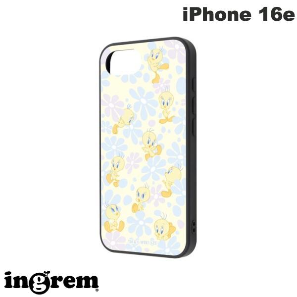 iPhone17e ケース ingrem iPhone 17e / 16e maru 衝撃吸収 バンパー ハイブリッドケース トゥイーティー # IQ-WP50K4TB/LN6 イングレム (スマホケース・カバー)