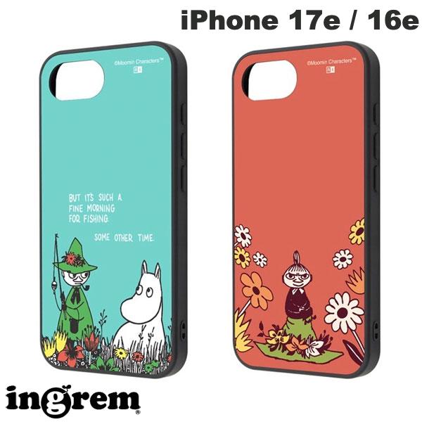 iPhone17e 케이스 무민 ingrem iPhone 17e / 16e 무민 maru 충격 흡수 범퍼 하이브리드 케이스 잉글렘 (스마트 케이스 커버)