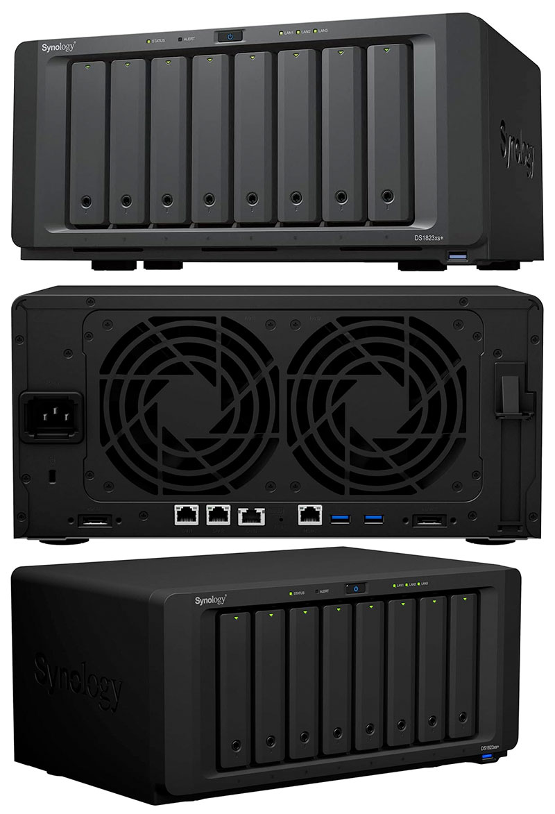 Synology DiskStation 8�٥�NAS���å� Plus series DS1823xs+ # DS1823xs+ ���Υ����� (RAID������)