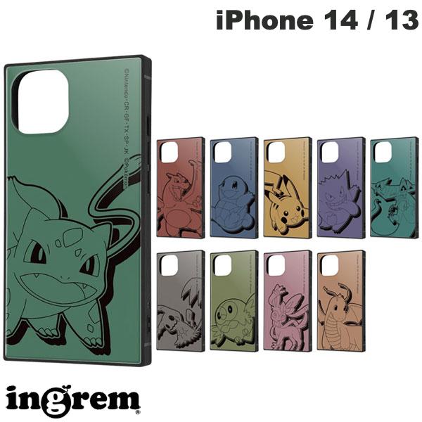 樂天商城 - ingrem iPhone 14 / 13 ポケットモンスター 耐衝撃ハイブリッドケース KAKU イングレム (スマホケース・カバー) ポケモン