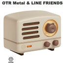 MUZEN OTR Metal & LINE FRIENDS Bluetooth 5.0 CX FMWI Xs[J[ # MW-2AI LINE ~[[ (BluetoothڑXs[J[ ) CtY uE
