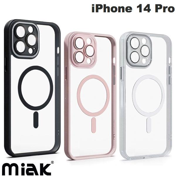 [lR|X] miak iPhone 14 Pro YK[ȟ^ MagSafeΉ NAP[X ~AbN (X}zP[XEJo[)