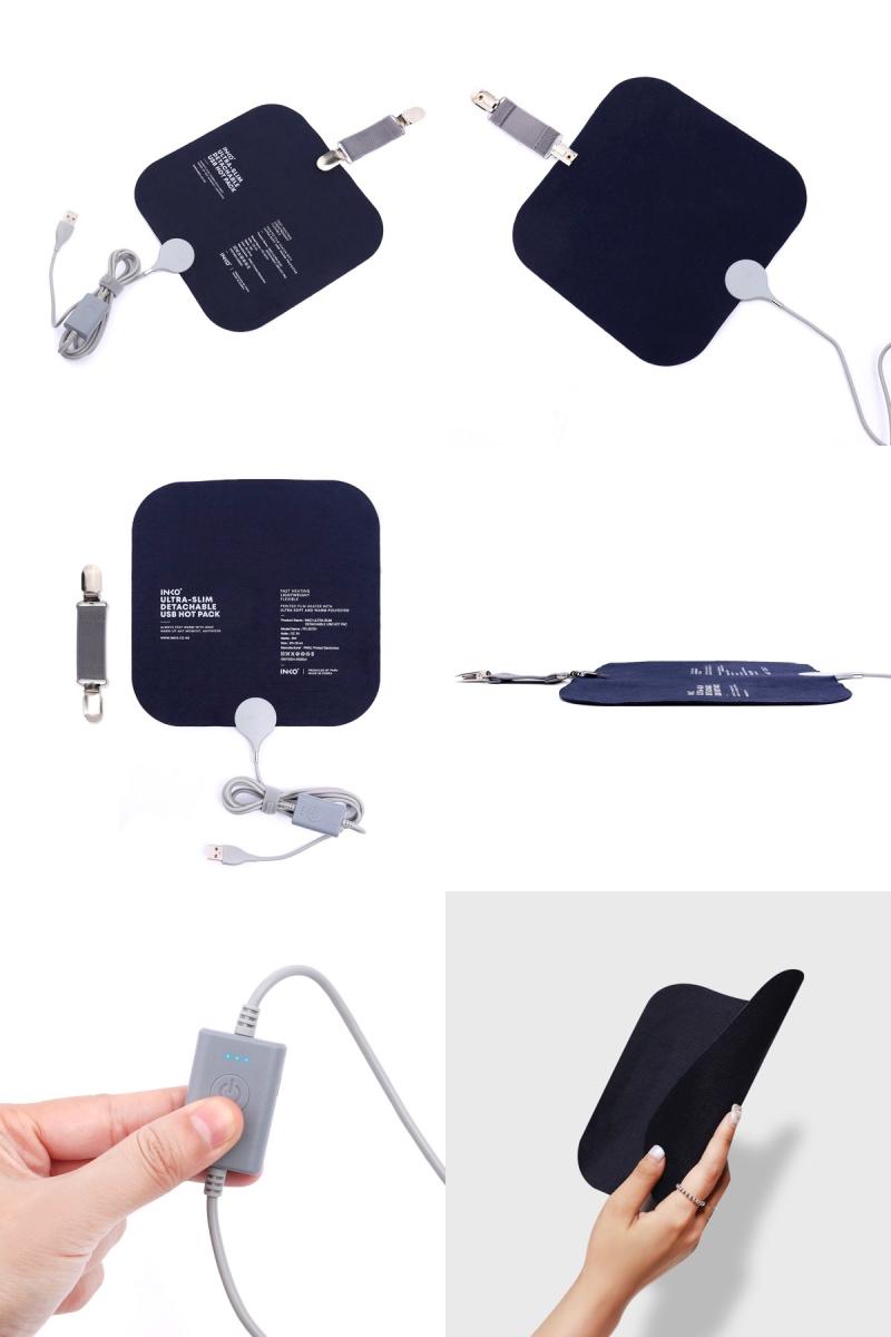 【電気カイロ 服に付けられる薄型ヒーター】超薄...の紹介画像2