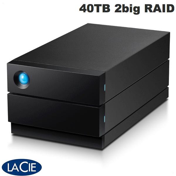 Lacie 40TB 2big RAID USB Type-C USB 3.2 Gen2 (USB 3.1) б դ HDD # STHJ40000800 饷 (դϡɥǥ)