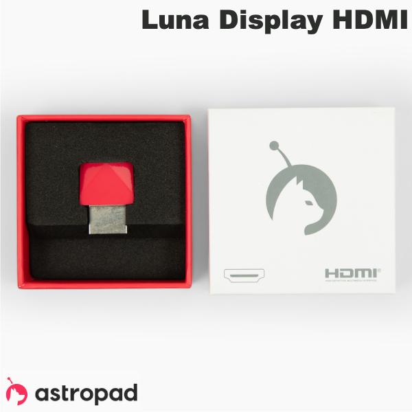 【あす楽】 Astropad Luna Display HDMI セカンドディスプレイアダプター # LUNA3 アストロパッド (ディスプレイ変換) iPadをWindowsのサブディスプレイに 2画面
