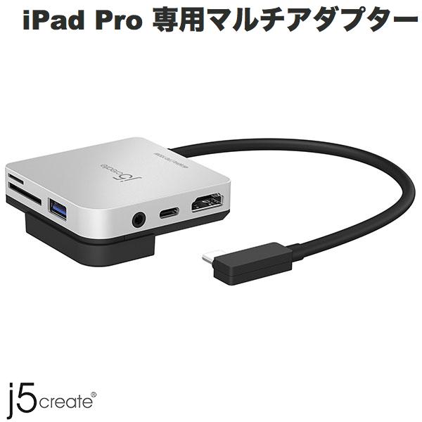 j5 create iPad Pro 11 / 12.9  Type-C 7in1 ޥץ PDб 4K HDMI / USB A / Type-C / SD / micro SD / 3.5mmǥ # JCD612 ե֥ꥨ (USB Type-C ץ)