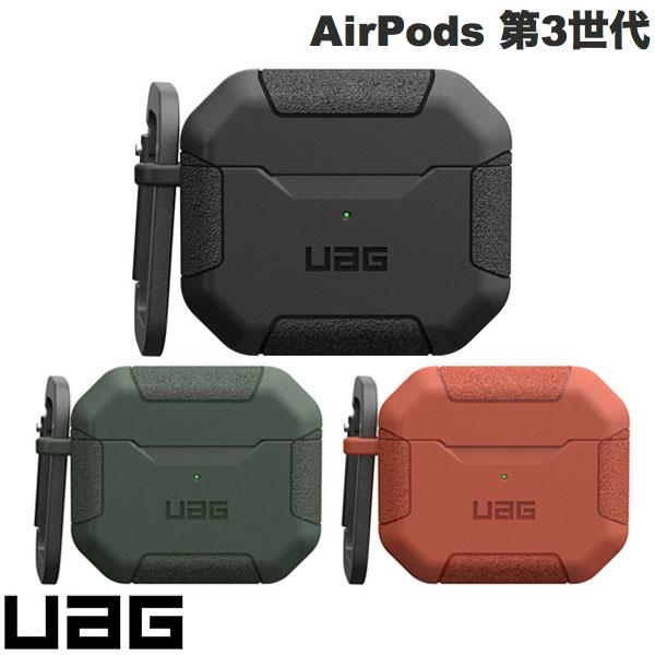●気になる商品URBAN ARMOR GEAR(UAG) AirPods(第3世代)用ケース SCOUT■ TOUGH AS UAGアスリートからオフィスワーカーまでUAGは頑丈で究極のケースを提供。優れた耐衝撃性・洗練されたデザイン・使いやすさを兼ね備えたUAGのプロダクトはあなたのアクティビティを最大限にサポートします。■ SCOUT シリーズスリムで軽量。最小限を意味するミニマリズムを体現したシンプルなルックスながら360度どこから落下しても中身を保護する究極の保護性能を有しています。■ 滑り止めテクスチャー手で持った時、滑りにくいようにテクスチャーデザインが施されています。■ 取り外し可能なカラビナ付き付属のカラビナでバッグやベルトへ簡単に取り付けることができます。■ ワイヤレス充電このケースをつけたまま、ワイヤレス充電 ※をご利用いただけます。※ Magsafe充電に対応はしていますが、マグネット機能についてはサポート致しません。■ AirPodsを守る安全設計不意の落下などからAirPodsを保護するための衝撃耐性構造を有しており、AirPodsを傷や衝撃から守ります。■「MIL-STD-810G, Method 516.6 Procedure IV」認定落下高さ122cm落下方向26方向(8角、12稜、6面)の製品落下試験をクリアすることと規定された、米軍採用品の選定に用いられるアメリカ国防総省が定めた試験法規格「MIL-STD-810G, Method 516.6 Procedure IV」をクリアしています。[仕様情報]材質 : TPU、アルミニウム合金同梱品 : 製品本体、カラビナ[メーカー]ユーエージー UAG型番JANブラックUAG-AP3S-BK4988481861425オリーブUAG-AP3S-OL4988481861432ラスタUAG-AP3S-RT4988481861449[対応S] AirPods Air Pods Pod エアーポッズ エアポッズ エアーポッド エアポッド エアポット エアーポット[対応] AirPods 第3世代[対応] Qi規格のワイヤレス充電[性能] カラビナ[性能] タフケース[材質] TPU[材質] アルミニウム[色] オリーブ[色] ブラック[色] ラスタ[シリーズ]s_5157937736UAG AirPods 第3世代 SCOUT 耐衝撃ケース ユーエージーオリーブブラックラスタ
