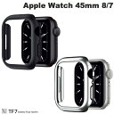 [lR|X] TF7 Apple Watch 45mm Series 8 / 7 n[hP[X Air Skin eB[GtZu (AbvEHb`P[X Jo[)