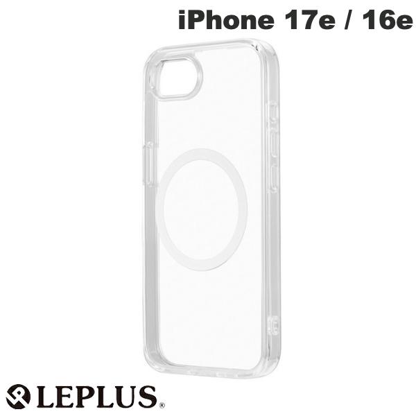 樂天商城 - iPhone17e ケース クリアケース 透明 MagSafe対応 LEPLUS iPhone 17e / 16e 耐傷・耐衝撃ハイブリッドケース UTILO Hybrid Charge クリア # LN-ISS24CCGCL ルプラス (スマホケース・カバー)