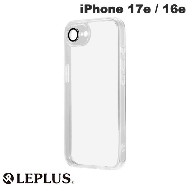 iPhone17e 케이스 클리어 케이스 투명 LEPLUS iPhone 17e / 16e 카메라 렌즈 보호 하이브리드 케이스 UTILO All Cover 클리어 # LN-ISS24CACCL 르플라스(스마트폰 케이스·커버)