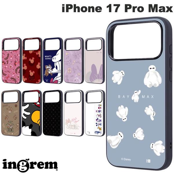iPhone17ProMax ケース ディズニー かわいい ミッキー ミニー ベイマックス チップとデール ドナルド ingrem iPhone 17 Pro Max ディズニー maru 衝撃吸収 バンパー ハイブリッドケース イングレム (スマホケース・カバー) 2025のサムネイル