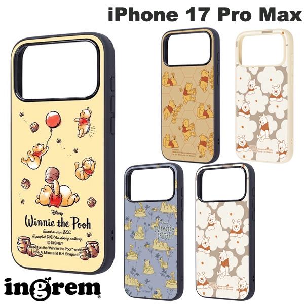 iPhone17ProMax 케이스 디즈니 귀여운 푸우 ingrem iPhone 17 Pro Max 디즈니 maru 충격 흡수 범퍼 하이브리드 케이스 잉글렘(스마트폰 케이스·커버) 2025