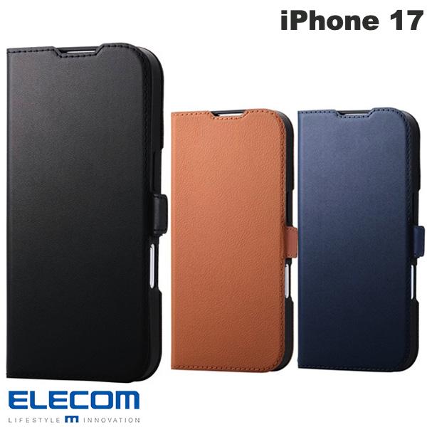 乐天商城 - エレコム iPhone 17 ソフトレザーケース 薄型 磁石付 MAGKEEP (スマホケース・カバー) 2025