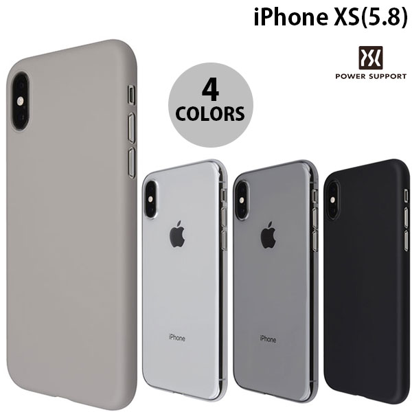  PowerSupport iPhone XS Air Jacket エアージャケット パワーサポート (スマホケース・カバー) パワサポ エアジャケ