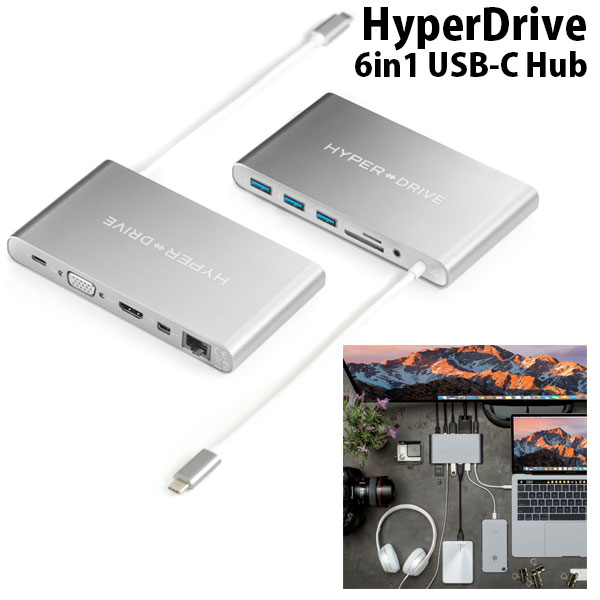 HYPER++ HyperDrive USB Type-C 11 in 1 Ultimate Hub PD対応 # HP15583 ハイパー USB Type-C アダプタ 