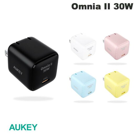 AUKEY USB充電器 Omnia II 30W USB Type-C 1ポート PD対応 折りたたみ式 オーキー (電源アダプタ・USB) AUKEY USB充電器 Omnia II 30W USB Type-C 1ポート PD対応 折りたたみ式 オーキー (電源アダプタ・USB)