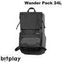 【あす楽】 bitplay Wander Pack バックパック 24L ブラック WPTP-24-BK-PK-01 ビットプレイ (バッグ ケース) おしゃれ リュック 軽量