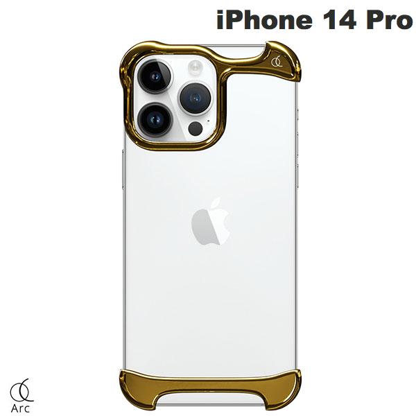 乐天商城 - Arc iPhone 14 Pro Arc Pulse アルミ・ミラーゴールド # AC25056i14PR アーク (iPhone14Pro スマホケース)