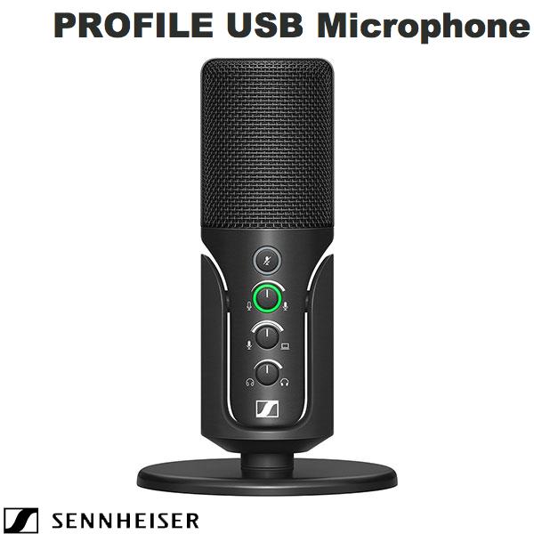 SENNHEISER Profile USB Microphone 単一指向性 USBマイク テーブルスタンド付き #...
