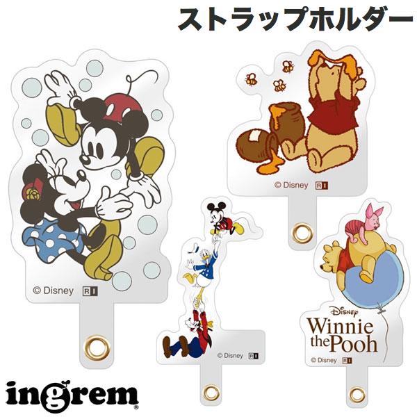  ingrem ディズニーキャラクター ダイカット ストラップホルダー イングレム (スマホストラップホルダー)