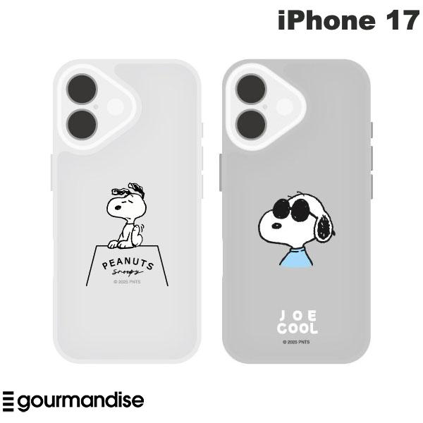 iPhone17 케이스 스누피 귀여운 gourmandise iPhone 17 / 17 Pro 땅콩 스누피 내충격 케이스 IIIIfi+ (이핏) Clear 케이스 스누피 구루만디즈 (스마호케이스 커버) IIIIfit 2025