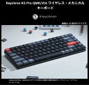 Keychron K3 Pro QMK/VIA Mac日本語配列 有線 / Bluetooth 5.1 ワイヤレス 両対応 テンキーレス ホットスワップ Gateron ロープロファイル 赤軸 RGBライト メカニカルキーボード # K3P-H1-JIS キークロン (Bluetoothキーボード) 2
