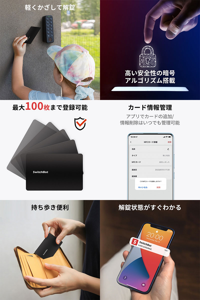 SwitchBot ������ 3������ �����ѥå� / �����ѥåȥ��å� ����ǧ�ڥѥå����� # W2500030 �����å��ܥå� ���ޡ��ȥ��å� �ɥ����å� �����ȥ��å� �����ɥ��� ���إɥ� �縰���� ��²�� �Ҷ���