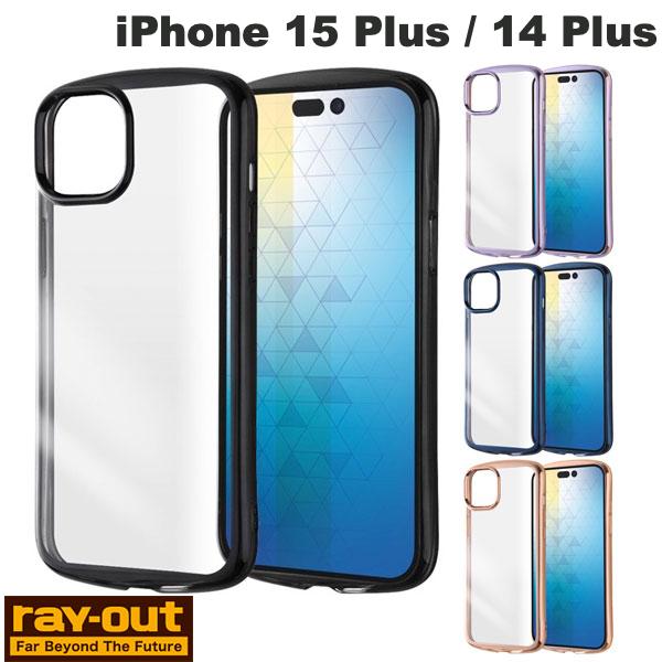乐天商城 - Ray Out iPhone 15 Plus Like standard 耐衝撃 TPUソフトケース METAMORU レイアウト (スマホケース・カバー)