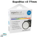 楽天Premium Selection 楽天市場店【あす楽】 Expoimaging 77mm ExpoDisc v3 プロフェッショナルホワイトバランスフィルター # エキスポイメージング （カメラアクセサリー）