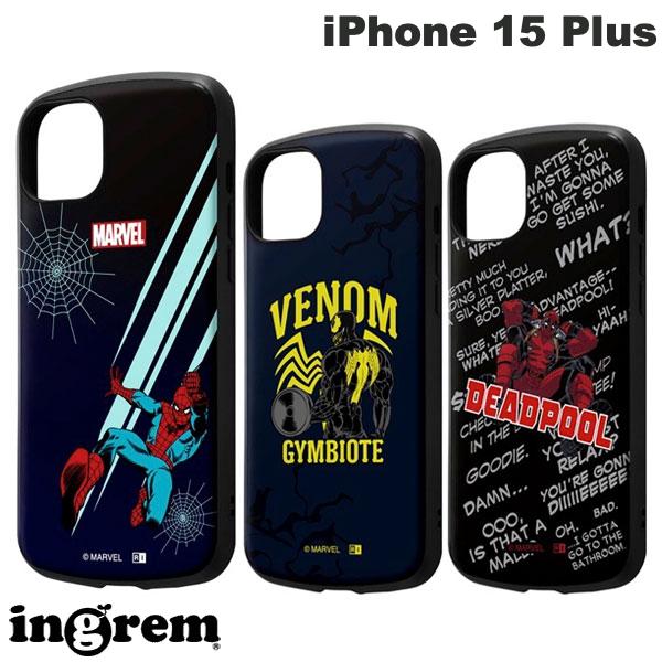 樂天商城 - ingrem iPhone 15 Plus マーベル 耐衝撃ケース MiA イングレム (スマホケース・カバー)
