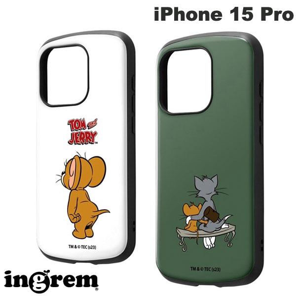 iPhone15pro 케이스 ingrem iPhone 15 Pro 톰과 제리 내충격 케이스 MiA 잉글렘 (스마트폰 케이스·커버)