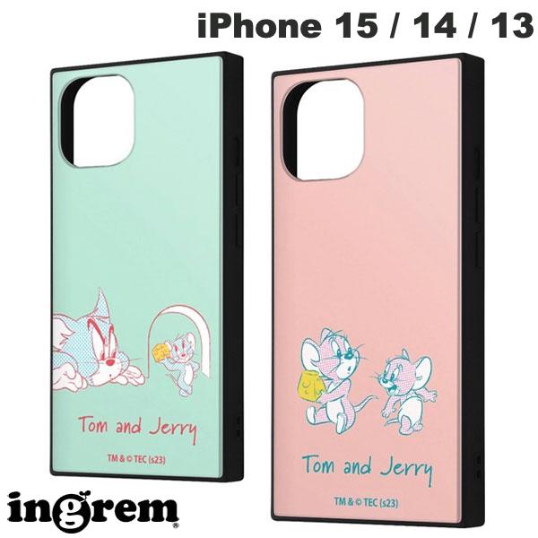 乐天商城 - iPhone15 ケース ingrem iPhone 15 / 14 / 13 トムとジェリー ハイブリッドケース KAKU イングレム (スマホケース・カバー)