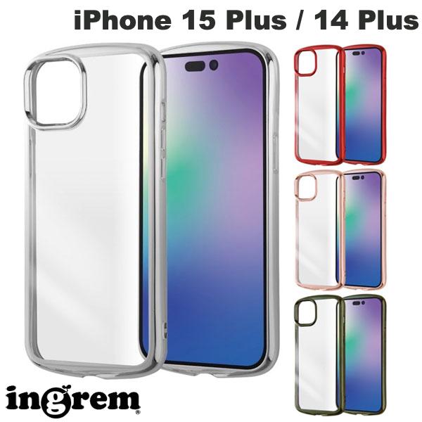 樂天商城 - ingrem iPhone 15 Plus / 14 Plus 耐衝撃 TPUソフトケース METAMORU plus イングレム (スマホケース・カバー)