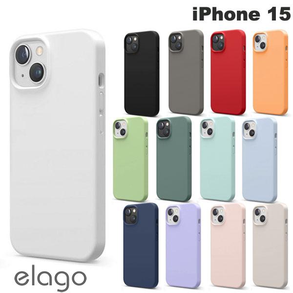  elago iPhone 15 SILICONE CASE エラゴ (スマホケース・カバー)