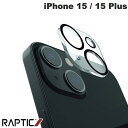 [lR|X] RAPTIC iPhone 15 / 15 Plus Glass JYJo[ Clear # RT_IODSPBGGL_CL veBbN (JYveN^[)