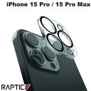 [lR|X] RAPTIC iPhone 15 Pro / 15 Pro Max Glass JYJo[ Clear # RT_IOUSPBGGL_CL veBbN (JYveN^[)