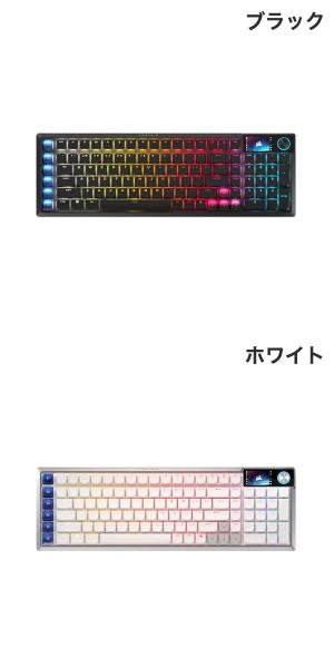 Premium Selection 楽天市場店のCorsair VANGUARD AIR 99 WL 英語配列 Bluetooth / 2.4GHz ワイヤレス / 有線 ゲーミングキーボード コルセア (キーボード)｜アングル2