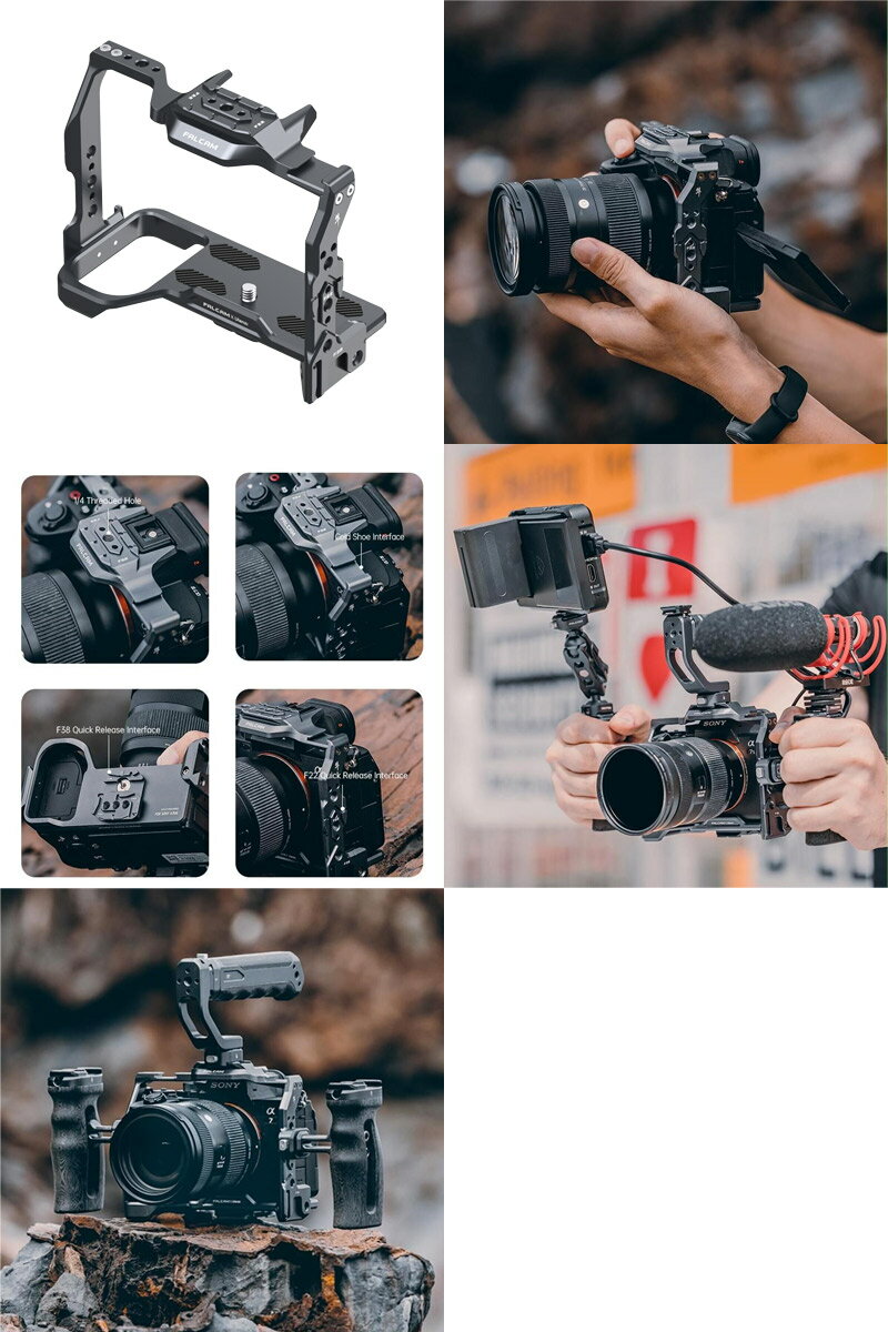 FALCAM F22 & F38 Sony ����饱���� ��7MIII / ��7SIII / ��7RIV / ��1�� # FC2635 �ե��륫�� (�����å����塼)