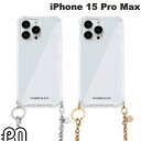 [lR|X] PHONECKLACE iPhone 15 Pro Max `F[V_[Xgbvt NAP[X tHlbNX (X}zP[XEJo[)