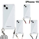 [lR|X] PHONECKLACE iPhone 15 [vV_[Xgbvt NAP[X tHlbNX (X}zP[XEJo[)